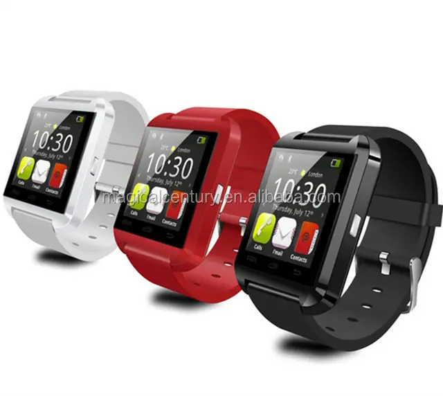 Reloj inteligente U8 U, dispositivo con medidor de altitud para teléfonos inteligentes Android, iPhone/Samsung/ HTC