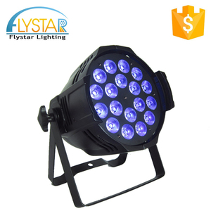 Concurrentiel <span class=keywords><strong>prix</strong></span> 18 pcs 15 w 5in1 rgbwa par can led noir lumière de scène de lavage effet led théâtre éclairage - Product Image 1