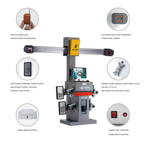 <span class=keywords><strong>Prix</strong></span> de l'alignement des roues et de l'équilibrage des roues 3D-708X avec faisceau de caméra mobile pour les ateliers de pneus au Royaume-Uni - Product Image 3