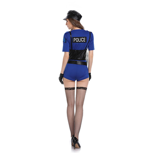 <span class=keywords><strong>Disfraz</strong></span> de policía sexy para <span class=keywords><strong>chica</strong></span>, uniforme de policía, gran oferta - Product Image 3