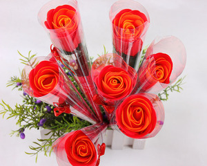 2018 <span class=keywords><strong>san</strong></span> <span class=keywords><strong>valentino</strong></span> regalo per la festa della mamma romantico colorato singolo Bouquet <span class=keywords><strong>di</strong></span> fiori <span class=keywords><strong>di</strong></span> sapone rosa - Product Image 6