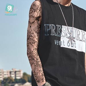 Commercio all'ingrosso Del Corpo Del Tatuaggio Produttore di Cena Impermeabile di Grandi Dimensioni Falso Pieno Manica Del Braccio Del Tatuaggio Temporaneo Adesivo di Design Per Gli Uomini - Product Image 3