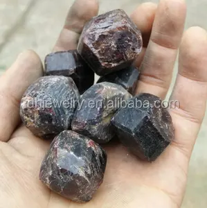 Wholesale 100% Natural Red Garnet Healings Crystals Stones Crystal Raw Stone Rock Crystal For Jewelry