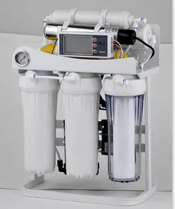 7-ми ступенчатый фильтр, обратноосмотическое очищение воды при помощи обратного осмоса с ультрафиолетовой лампой и TDS метр цифровой