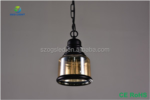 Industriales De Hierro de <span class=keywords><strong>la</strong></span> vendimia de Cáñamo <span class=keywords><strong>cuerda</strong></span> Colgante de luz <span class=keywords><strong>Restaurante</strong></span> Lámpara Colgante Decorativo - Product Image 2