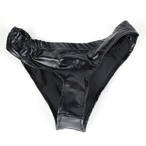 Culotte pour masturbation en Faux cuir, accessoire érotique en latex, pour homme et femme, avec godemichet anal, plug pénis, ceinture de chasteté, jouet sexuel - Product Image 5