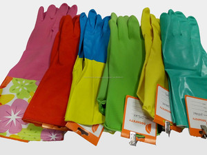 <span class=keywords><strong>Longue</strong></span> <span class=keywords><strong>manchette</strong></span> jaune gants de ménage en <span class=keywords><strong>Latex</strong></span> ( DHL441 ) - Product Image 5