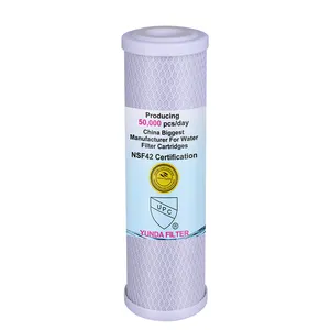 10 Inch Standard Capacity Activated Carbon Block Water Filter Cartridge for Multi-use