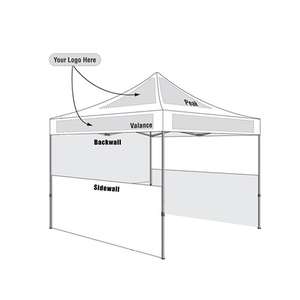 10x10 10x15 10x20 Carpas emergentes con impresión personalizada Publicidad Feria comercial Exhibición Eventos Carpa con dosel al aire libre - Product Image 5