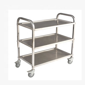 Nhà máy trực tiếp Thiết Kế Hiện Đại 3 tier thư viện Trường Học đồ nội thất Thép cuốn sách xe đẩy, kim loại cuốn sách giỏ hàng - Product Image 1