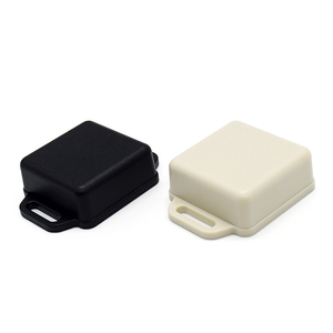 <span class=keywords><strong>Caja</strong></span> de Conexiones de Pared de <span class=keywords><strong>Doble</strong></span> Apertura y <span class=keywords><strong>Doble</strong></span> <span class=keywords><strong>Enchufe</strong></span>, Fabricada en ABS, para Instalación DIY, IP54, Negra/Beige - Product Image 1
