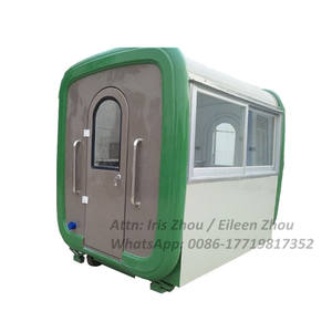 Kiosque de restauration rapide mobile 2025/chariots de vente à vendre/chariot de crème glacée italienne de kiosque de café - Product Image 6