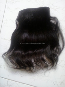 unprocessed Indian virgin remy machine weft hair - Product Image 2