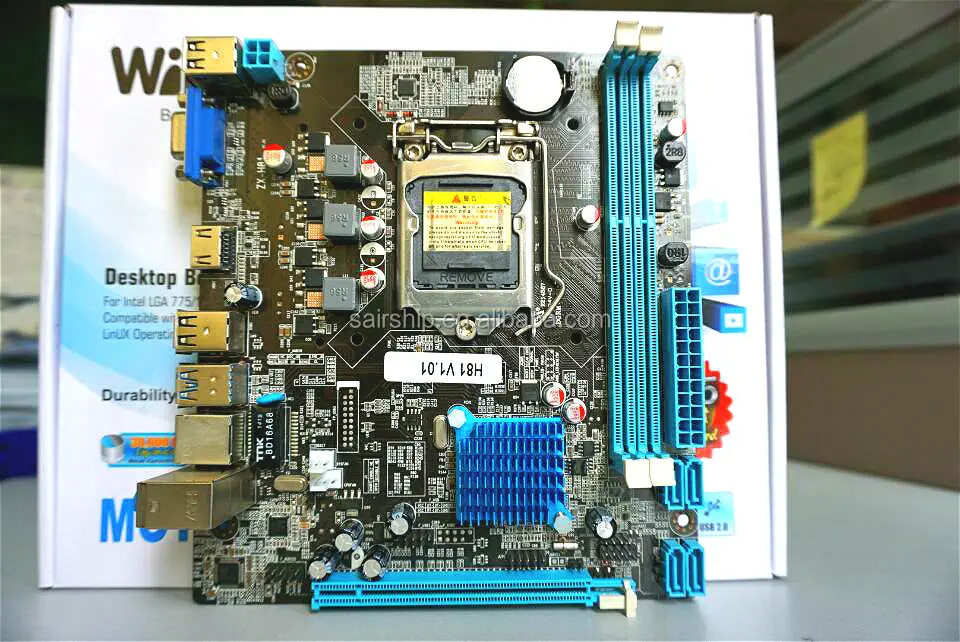 Carte mère x99 avec processeur Intel H81, LGA1150, ddr3, compatible avec processeur haswell