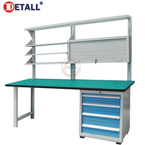 Industrial Woodworking Wood Worktop Workbench Too Cabinet Work <strong>Bench</strong> for <strong>Workshop</strong> <strong>with</strong> <strong>Bench</strong> <strong>Vice</strong> - Product Image 5