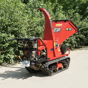 Mini chenille automotrice type moteur diesel broyeur de <span class=keywords><strong>bois</strong></span> déchiqueteuse - Product Image 3
