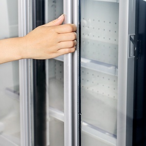 Thực Phẩm Thương Mại Hiển Thị Tủ Đông Tủ Lạnh Làm Lạnh <span class=keywords><strong>Showcase</strong></span> Cho Siêu Thị Rau Nước Giải Khát - Product Image 5