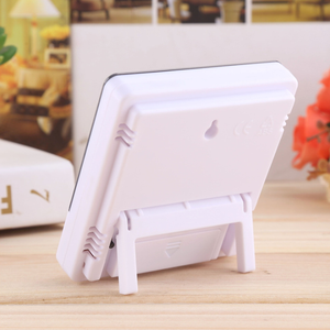 Hydromètre numérique HTC-1 avec grand écran LCD et horloge thermomètre - Product Image 5