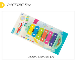 Xylophone en plastique pour <span class=keywords><strong>enfant</strong></span> à 6 touches, fabriqué en Chine, pour bébé - Product Image 6