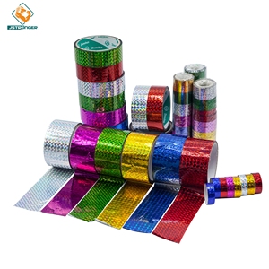 Washi <strong>Prism</strong> <strong>Tape</strong> 12 Pack (12mm) X5yard(4.5m) Holographic Colors <strong>Tape</strong> Rolls for Wall Decoration Arts Wrap Craft Kids Projects - Product Image 6