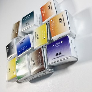 Peinture à l'eau solide de qualité artistique professionnelle 12/ 24/ 36/ 48 couleurs pour la peinture artistique - Product Image 4