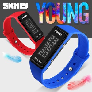 Skmei hombres <span class=keywords><strong>baratos</strong></span> <span class=keywords><strong>de</strong></span> para <span class=keywords><strong>mujer</strong></span> <span class=keywords><strong>de</strong></span> silicona LED <span class=keywords><strong>relojes</strong></span> fecha pulsera digital reloj <span class=keywords><strong>de</strong></span> pulsera - Product Image 4