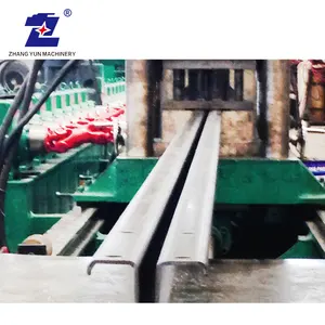 Automatic Metal Profile Sheet Escalator Guide Rail Cold Roll Forming Machine