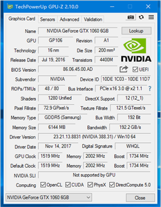 PCWINMAX Tarjeta Gráfica Externa <span class=keywords><strong>Gforce</strong></span> GTX 1060 6GB GTX1060 3GB GDDR5X 192BIT Tarjeta Steam Reproductor de Vídeo - Product Image 5