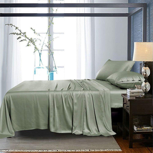 4 casa ropa de cama <span class=keywords><strong>funda</strong></span> nórdica estampada rey de algodón las sábanas de la cama - Product Image 2