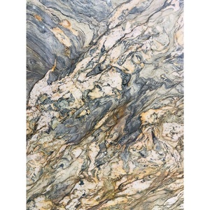 Brasile marrone pre taglio del granito tavolo in pietra top blu di fusione quarzite lastra - Product Image 3