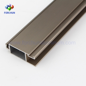 Cấu Hình Nhôm Màu Nâu Cho Khung Màn Hình Lưới/Khung Cửa Sổ Muỗi Nhôm Đùn - Product Image 2