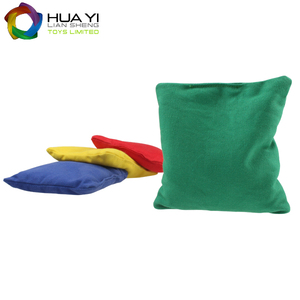 2018 nuevo colorido Lona de Bolsa De La <span class=keywords><strong>Haba</strong></span> juego cuadrado bolsa de frijol - Product Image 1