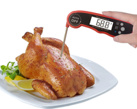Thermomètre de cuisine numérique étanche à lecture instantanée pour café, thé, aliments, barbecue, viande