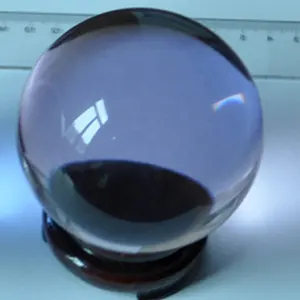 100mm 200mm Klar Opal dekorative solide glas ball