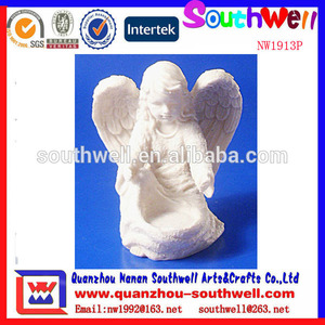 venta al por mayor de diseño personalizado artesanías de resina de oro gilr estatua querubín - Product Image 1