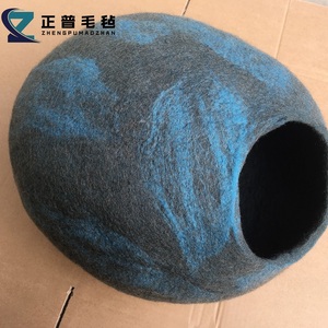 Sous-marine de laine écologique, en feutre, nouvelle-zélande pour chat, meilleure vente 100%, de chine
