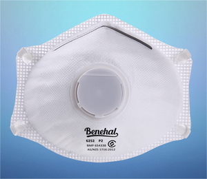 Benehal <span class=keywords><strong>Respirator</strong></span> KN95 sekali pakai, masker debu <span class=keywords><strong>P2</strong></span> gaya baru dengan katup untuk penggunaan industri efisiensi tinggi - Product Image 2