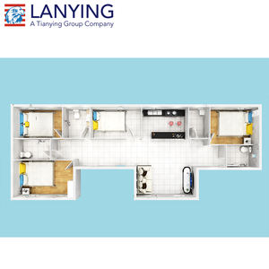 Viento, lluvia resistente estructura de acero Villa Casa fabricante <span class=keywords><strong>en</strong></span> China - Product Image 6