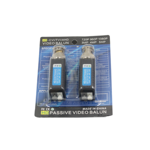 Vuelos de CCTV inalámbrico pasivo <span class=keywords><strong>video</strong></span> <span class=keywords><strong>balun</strong></span> AHD CVI TVI CVBS de alta calidad Venta caliente para sistema de cctv - Product Image 5
