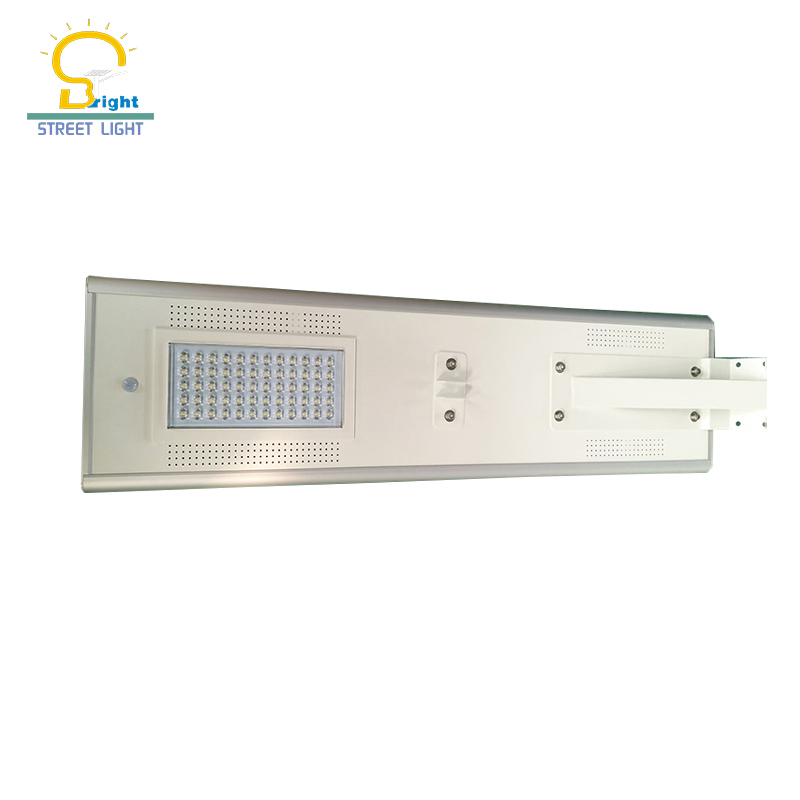 Por encargo LED integrado 60 W Luz de calle solar todo en uno
