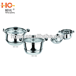 Productos promocionales al por mayor de acero inoxidable de china sopa ollas conjunto de utensilios de cocina conjunto - Product Image 2