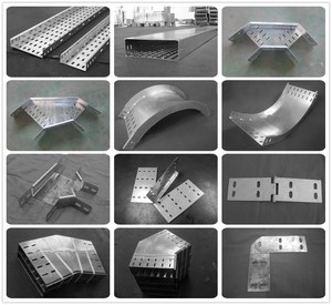 Vassoi per cavi flessibili placcati in argento dimensioni prezzi 400x100mm - Product Image 2