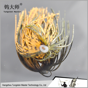 En gros de pêche de tungstène gabarit leurre de silicium jupe de pêche pour la pêche au <span class=keywords><strong>bar</strong></span> - Product Image 5