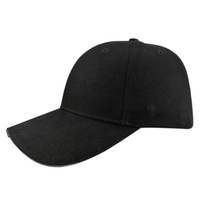 Cappello da Baseball a 6 Pannelli con Luci LED Personalizzabili di Alta Qualità, Cappello Luminoso alla Moda