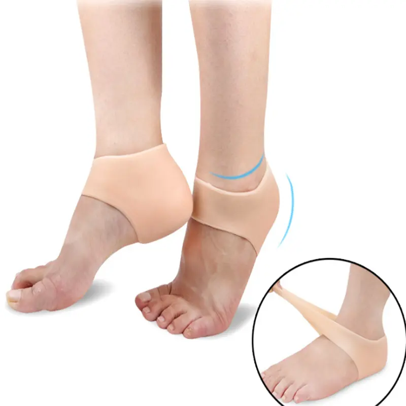 China Supplier Silicone Foot Heel Protector Comfortable silicone gel heel protectors for feet