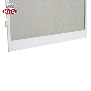 ราคาถูกหน้าแรกตกแต่งสีขาวอลูมิเนียม swing ไฟเบอร์กลาสหน้าจอบานพับประตู - Product Image 5