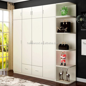 ราคาถูกราคาเปิดตู้เสื้อผ้าเดินในระบบตู้เสื้อผ้าตู้ไม้ผนังตู้ - Product Image 1