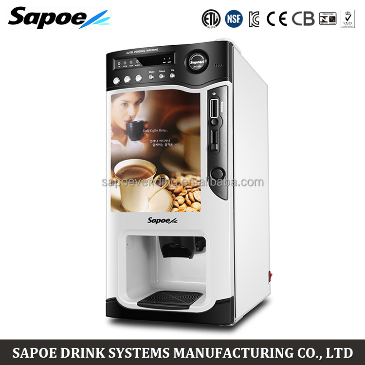 Sapoe SC-8703B Commercial automatic Mini coffee vending machine