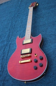 <span class=keywords><strong>Chitarra</strong></span> Elettrica Weifang Rebon a 6 Corde, Modello LP Double Cut, Colore Rosso Vino - Product Image 4