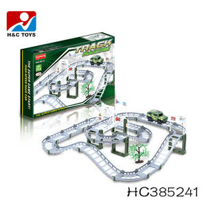 130 unids colorido DIY <span class=keywords><strong>pista</strong></span> súper pilas juguete vagón HC345120 - Product Image 5